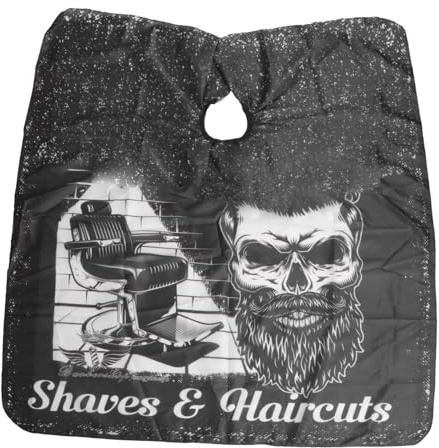 HONITANO 1st Anti-statisk Frisörklädsel För Hårfärgning Lätt Och Hållbar Hairdressing Cape Med Elastisk Krage För Barber Shop Och Hårsalonger