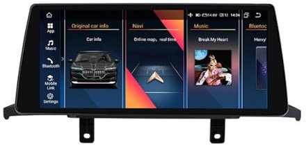Android 14 Stereo Multime Radio 2 Din 10.33 Zoll Touch Display Für BMW 1 Series F20 F21 2011-2016 Mit Carplay Android Auto GPS Navigation Bluetooth Lenkradsteuerung AHD Rückfahrkamera(Y1 1+32G)