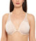 Delimira Women's Front Fastening Bras Underwire Unlined Racerback Plus Size Bra Beige 38C