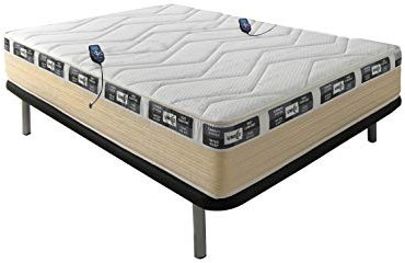 ECO-DE Massagekaltschaummatratze UNIC2, Visco-Gel + Karbonfaser. 160 x 190 cm