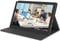 CUQI 7 Zoll IPS-Touchscreen für Raspberry Pi 4, 1024 x 600 kapazitiver Monitor, tragbares Display mit Helligkeit, verstellbare Lederhülle für Raspberry Pi 5/4B/3B+/Laptop/Win OS Gerät