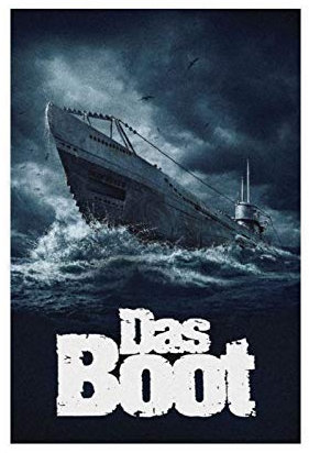 Klassisches Vintage-Filmposter Das Boot, Leinwandposter, Schlafzimmer, Dekoration, Sportlandschaft, Büro, Raumdekoration, Geschenk, Unrahmen: 30 x 45 cm