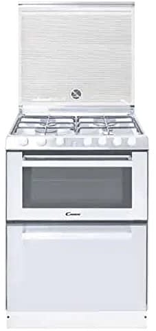 Cucina a Gas con Forno elettrico e Lavastoviglie incassata Larghezza x Profondità 60x60 cm colore Bianco - 4GWNT/1 Trio