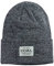 Coal Uniform Acyrlic Workwear Knit Cuff Beanie, Recycelte Schwarze Melierung, Einheitsgre