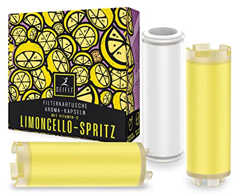 Duschkopf mit Filter und Vitamin C Handbrause wassersparend Duschbrause Set mit Druckerhöhung für mehr Hochdruck Brausekopf mit 5 Strahlarten und Mineralsteinen Chrom Sparduschkopf mit Kalkfilter