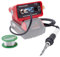 Deackimei Cordless Soldering Iron Station for Milwaukee 18V Battery, Temperature Adjustable, Auto Sleep & Low Voltage Protection, °C/ºF Conversion, OLED Digital Display, Lead-Free Solder (Tool Only)