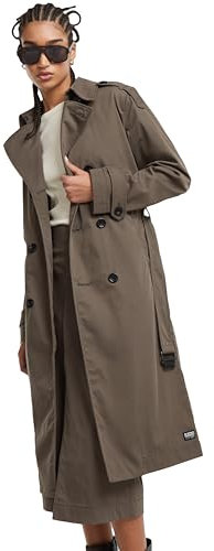 G-Star Damen Trenchcoat, Braun (turf D25197-D728-273), L