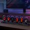 Nixie Röhrenuhr Simulation, Glow Tube Clock IPS Farbbildschirm Digitaluhr DIY Desktop Desktop Digitaluhr Dekoration (B)