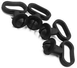 VekAuto 4pcs Front Mudguard Speedometer Cable Guide Holder for Motorcycle Auto Accessories