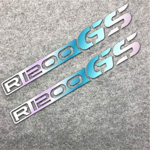 GQUIKGW Adesivo per Moto per BMW R 1200 GS R1200GS Adesivo per Moto Decalcomania per Serbatoio(Blue)