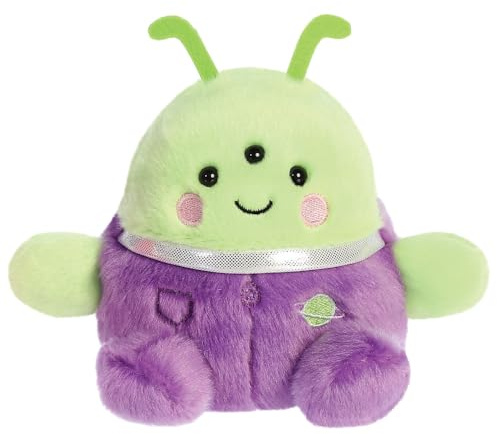 Aurora, 33861 Palm Pals Zorg Green Alien 12,7 cm, Plüschtier, lila und grün
