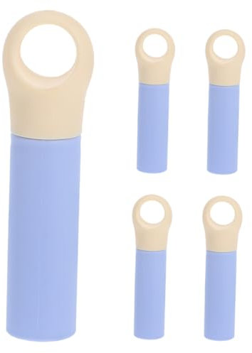 POPETPOP 5pcs Broom Handle Grips for Mop Stick Socket Replacement Plastic Sleeve Mop Grip End Cap for Dustpan Inner Diameter