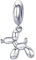Zirkus Hund Charm Anhänger für Pandora 925 Sterling Silber