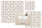 little bee fresh Bio-Bienenwachstücher Starter-Set S/M/L aus Deutschland - hält Lebensmittel natürlich, schön & plastikfrei frisch! Handgemacht aus Bio-Rohstoffen (Blätter)