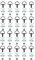 accessori per moto 17MM Motociclo Accessori Quick Release D-ring Accendere Race Gancio Rapido Universale misura for la Compatibile con Yamaha MT Compatibile con Suzuki R1200GS(Color:20pcs Black)