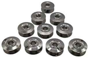 10 Metall Spulen für Pfaff Nähmaschine 230/260/262/360/362/1211/1212/1213/1214/1215/1217/1221/1222/1222e/1229