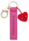 NICI Schlüsselanhänger Schwesterherz Kunstlederband pink 10cm mit Herz