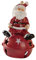 IMIKEYA Weihnachtsdekoration Christbaumschmuck Weihnachtsmann Und Glocken Hängedekoration Aus Harz Festliche Weihnachtsglocken Für Nostalgische Weihnachtsdeko