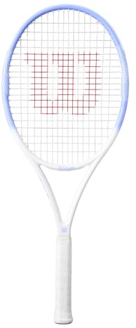 Wilson Racchetta da Tennis Allure SE Pre-Incassata in Grafite, Con Foratura Parallela, Bianco/Viola, Grip 2