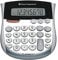 Texas Instruments TI-1795SV Tischrechner, silbernes Design, Solar- und Batteriebetrieb