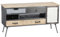 AltoBuy Stahl - Meuble TV 1 Porte 4 Tiroirs