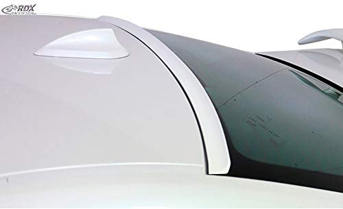 RDX Racedesign Dachspoilerlippe kompatibel mit BMW 3er F30 2012- (ABS), Schwarz
