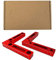 Right Angle Clamp Carpenter Tool, Frame Aluminum Alloy Fixing Ruler Corner L Type Woodworking Holder Block Positioning Squares Welding(2pcs with Box)