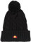 ellesse Damen Hanna Pom Beanie Mütze, Schwarz, Einheitsgröße