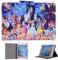 Girls & Boys Kids Standup Flip Cover for Lenovo Tablet (Lenovo Tab K10 10.3, All Disney Characters)
