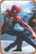 Muecddoa Metallschild im Retro-Stil, Motiv: Spider-Man, Playstation 4, Videospiel, Filmstars, Sänger, Anime-Charaktere, Kunst, niedliches Schild, Wanddekoration, Poster, Zuhause, Schlafzimmer, Küche,