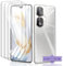 Teenrpov [3+1 Piezas TPU Protector de Pantalla para Honor 90 Pro (No Cristal Templado) + Honor 90 Pro Protector de Lente cámara, HD, Resistente a Arañazos, para Honor 90 Pro Protector Pantalla
