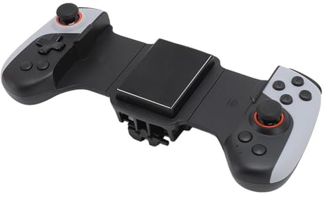 Teleskop Gamepad Controller, Leistungsstarkes, Kühlendes Kabelloses BT Gamepad mit Anpassbaren Einstellungen, für, für IOS, für Switch