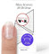 Original Miss Sophie UV Gel Nagelfolien I 20 ultra-dünne Nagellack-Streifen Boho-Chic I UV Nagelfolien I Hält auf Natur- sowie lackierten, Acryl-, Gel- & Shellac-Nägeln