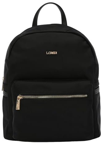 L.CREDI Alena Backpack Black