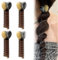 4 Stück Haarstrickwerkzeug Mode French Hair Styling Clip Twist Braid Haarstrickwerkzeug, Haarschleife Pferdeschwanz Zopfspange