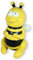 colourliving Gartenstecker Biene groß Bienen Deko Figuren Gartenfigur Bienen Dekoration handbemalt (sitzend)