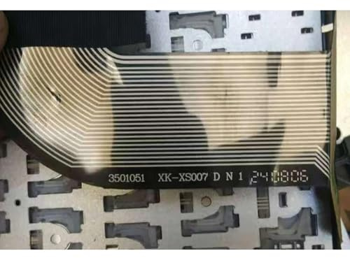 YUNHUOZ US-Layout für PN XK-XS007 3501051 F0006-051 S/N: 8888243207 MB3501051 Laptop-Tastatur(Black US)