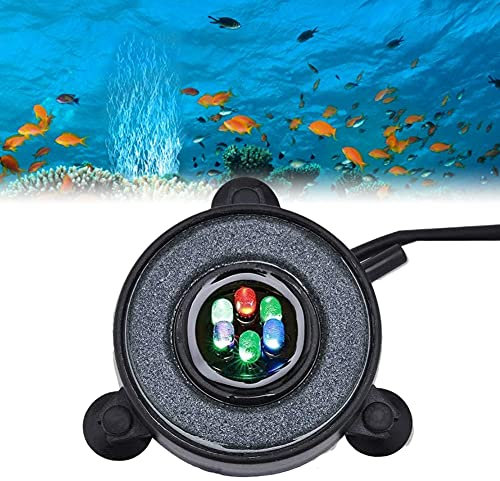 SOULONG Aquarium Aquarium, Aquarium Bubble Light, 6 LED-Lampe, Aquarium Bolla Aria Stein Fish Tank Bubble Dekoration