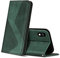 ZONNAVI Hülle für Samsung Galaxy A10 / Galaxy M10, PU Leder Handyhülle mit Kartenfächer und Standfunktion, Lederhülle Flip Wallet Case Schutzhülle für Samsung Galaxy A10 / Galaxy M10 (Grün)