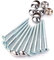 Mirror Screws 50mm Threaded Bolt Screws With Silver Chrome Dome Caps Fitting Set for Mirror Tables Bath Plates Wardrobes Glass Signs Pack of 10.