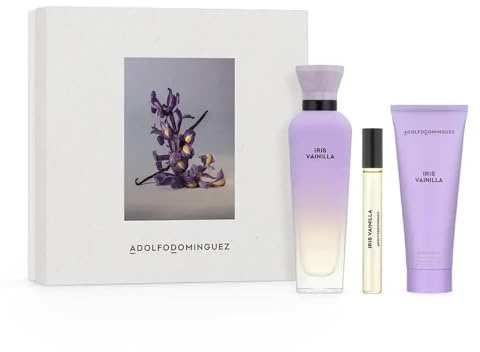 Adolfo Dominguez Iris Vainilla Eau de Parfum Spray 120 ml – 3 Stück
