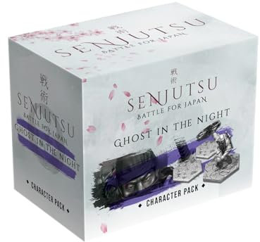 LUCKY DUCK GAMES - Senjutsu: Ghost in the Night | Senjutsu-Erweiterung | Englische Version | 1-4 Spieler | Alter 14+ | 15-20 Minuten