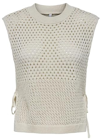 ONLY Onlcasa Life SL String O-Neck Pull KNT Onlcasa Life SL String col Rond Pull KNT Femme (Lot de 1)