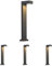 QUADRASYL Stehleuchte, SL 75, eckig, anthrazit, GX53, max. 11W (Packung mit 4)