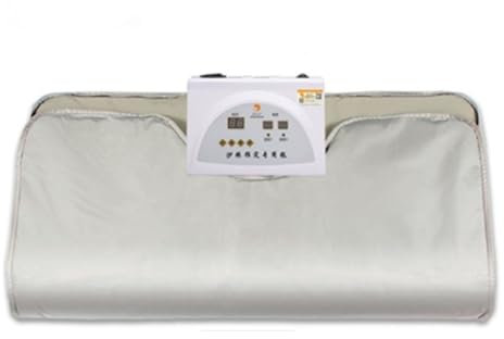 Sauna Box, Couverture de Sauna à infrarouge lointain, 2 zones, couverture de Sauna en sapin for perte de poids, for la sécurité de la forme du corps, amincissante, Fitness for femmes pour le confort d