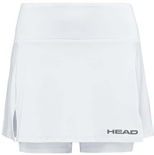 HEAD CLUB Basic Skort Girls, weiß, 176