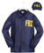 Adult FBI Fancy Dress Costume Medium
