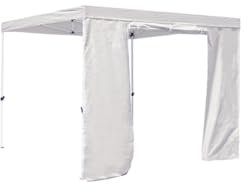 Regalos Miguel - Laterales Individuales Carpas Plegables - Lateral con Puerta 3 Metros Premium - Blanco