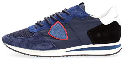 Philippe Model Herren TZLU Blau Leder/Synthetik-Mix 43