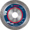 Bosch 1x EXPERT HardCeramic Diamanttrennscheiben (für Harte Fliesen, Harter Stein, Ø 115 mm, Professional Zubehör Kleiner Winkelschleifer)